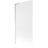 Mexen Next L vanová zástěna 1-křídlová 90 x 150 cm, matná, chrom - 895-090-000-03-30-01