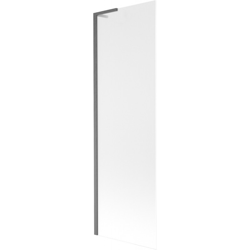 Mexen Next L vanová zástěna 1-křídlová 60 x 150 cm, matná, gun gray kartáčovaný - 895-060-000-03-30-66