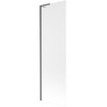 Mexen Next L vanová zástěna 1-křídlová 60 x 150 cm, matná, gun gray kartáčovaný - 895-060-000-03-30-66