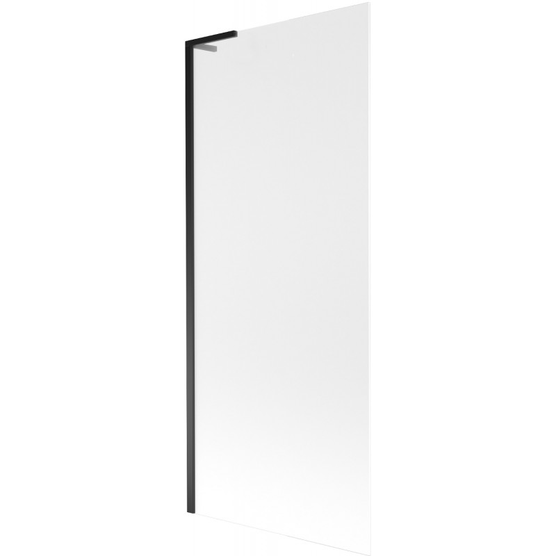 Mexen Next L vanová zástěna jednokřídlá 80 x 150 cm, matná, černá - 895-080-000-03-30-70