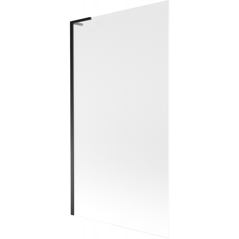Mexen Next L vanová zástěna 1-křídlová 100 x 150 cm, matná, černá - 895-100-000-03-30-70