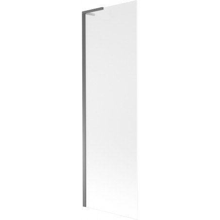 Mexen Next L vanová zástěna 1dílná 60 x 150 cm, matná, gun metal - 895-060-000-03-30-95