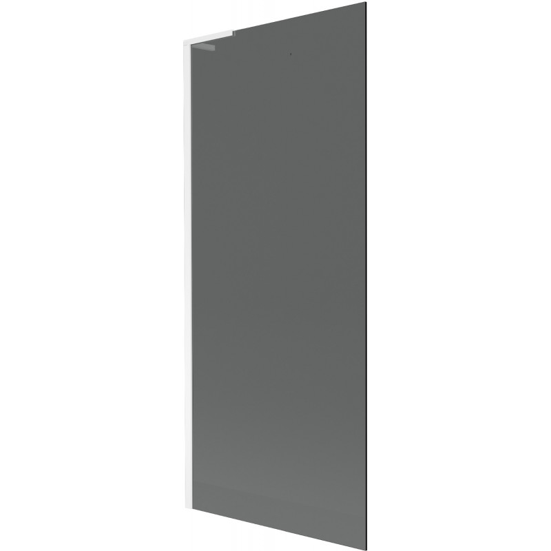 Mexen Next L vanové dveře 1-křídlové 80 x 150 cm, grafit, bílý - 895-080-000-03-40-20