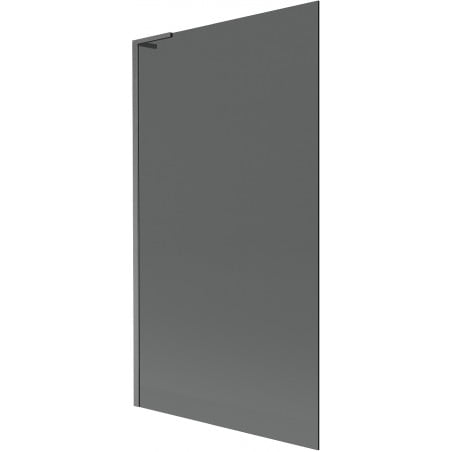 Mexen Next L vanová zástěna jednokřídlá 100 x 150 cm, grafitová, kartáčovaná gun gray - 895-100-000-03-40-66
