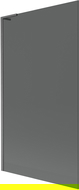Mexen Next L vanová zástěna jednokřídlá 100 x 150 cm, grafitová, kartáčovaná gun gray - 895-100-000-03-40-66