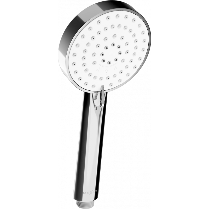 Mexen R-75 třífunkční sprchová hlavice, chrom/bílá - 79575-02