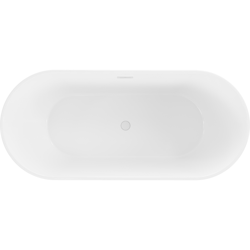 Mexen Flavia volně stojící vana 170 x 75 cm, bílá, bílý přepad - 54031708000-20