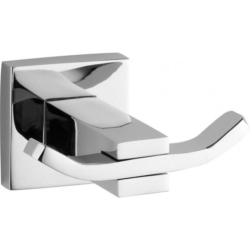 Mexen Vane dvojitý háček na ručník, chrom - 7020935-00