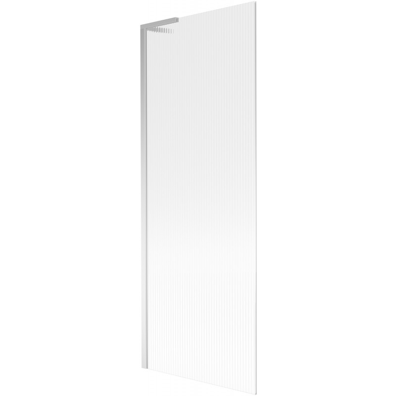 Mexen Next L vanová zástěna jednokřídlá 70 x 150 cm, pruhy, chrom - 895-070-000-03-09-01