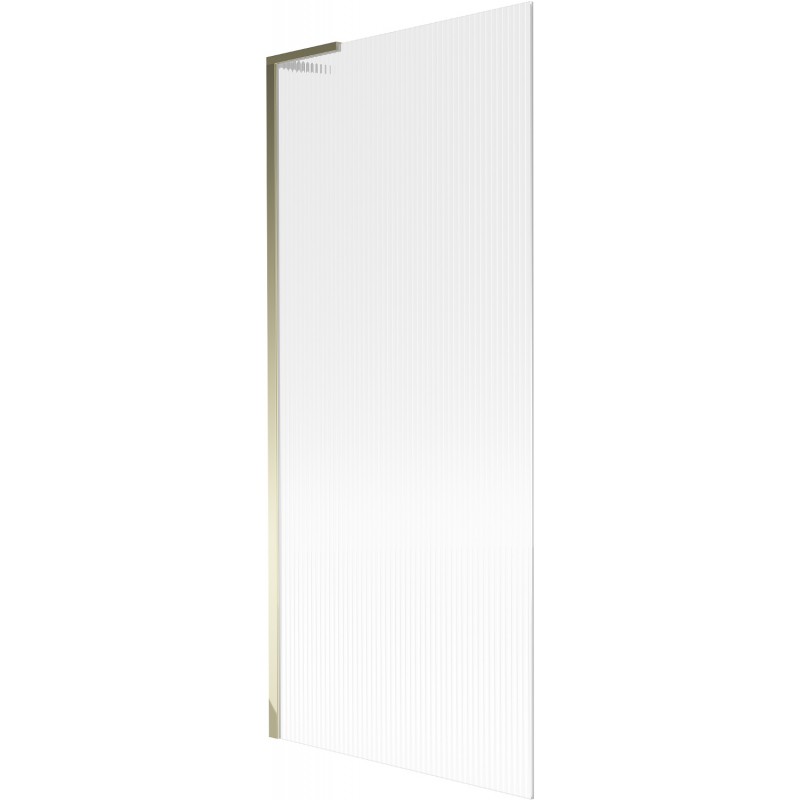 Mexen Next L vana paraván 1-křídlový 80 x 150 cm, proužky, zlatý - 895-080-000-03-09-50