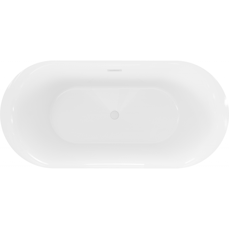 Mexen Roxy volně stojící vana 170 x 80 cm, bílá, bílý přepad - 51201708000-20