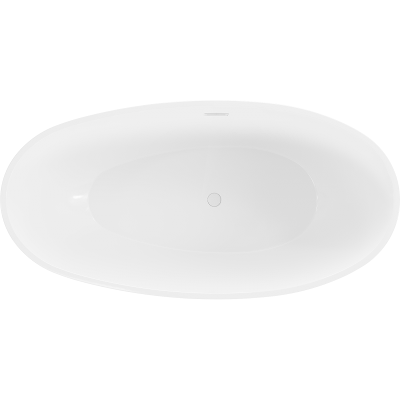 Mexen Bilbao volně stojící vana 180 x 90 cm, bílá, bílý přepad - 51311809000-20