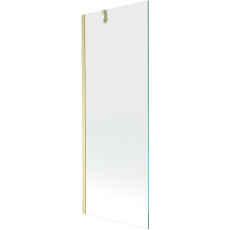 Mexen Next vanová zástěna 1-křídlová 70 x 150 cm, transparentní, zlatá kartáčovaná - 895-070-000-00-00-55
