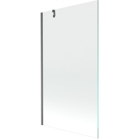 Mexen Next vanová zástěna 1-křídlová 100 x 150 cm, transparentní, kartáčovaná zbraň šedá - 895-100-000-00-00-66