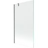 Mexen Next vanová zástěna 1-křídlová 100 x 150 cm, transparentní, kartáčovaná zbraň šedá - 895-100-000-00-00-66