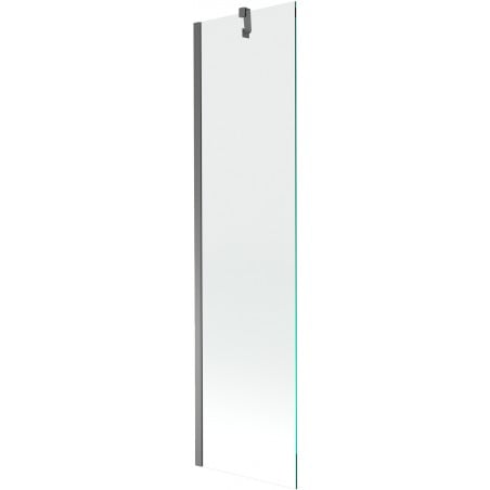 Mexen Next sprchová zástěna 1-křídlová 50 x 150 cm, transparentní, gun metal - 895-050-000-00-00-95