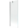 Mexen Next koupelnová zástěna 1-křídlová 70 x 150 cm, transparentní, gun metal - 895-070-000-00-00-95