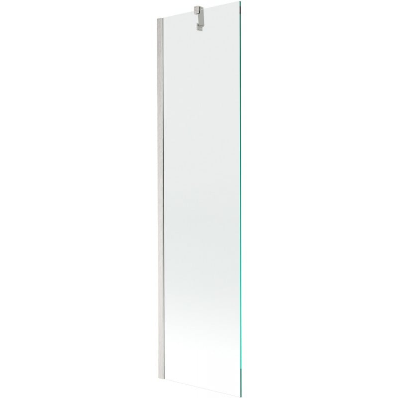 Mexen Next vanová zástěna 1-křídlová 50 x 150 cm, transparentní, kartáčovaný nikl - 895-050-000-00-00-97