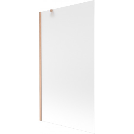 Mexen Next vanová zástěna 1-křídlová 100 x 150 cm, mat, kartáčovaná měď - 895-100-000-00-30-65