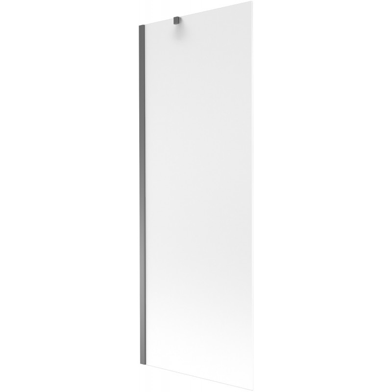 Mexen Next vanová zástěna jednokřídlá 70 x 150 cm, matné sklo, gun metal - 895-070-000-00-30-95