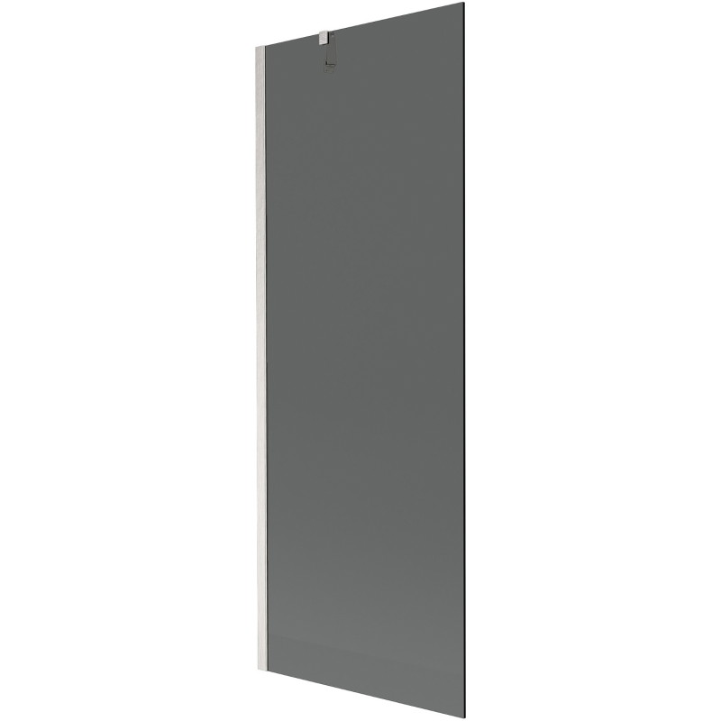 Mexen Next vana na vanu 1-křídlová 70 x 150 cm, grafit, kartáčovaný nikl - 895-070-000-00-40-97