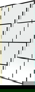 Mexen Next sprchová zástěna 1-dílná 90 x 150 cm, černá mřížka, zlatý kartáčovaný - 895-090-000-00-77-55