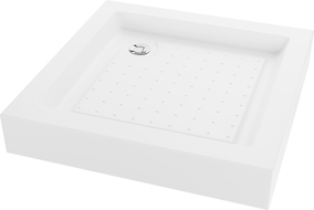 Mexen Rio čtvercový sprchový kout 80 x 80 cm, bílý - 45108080