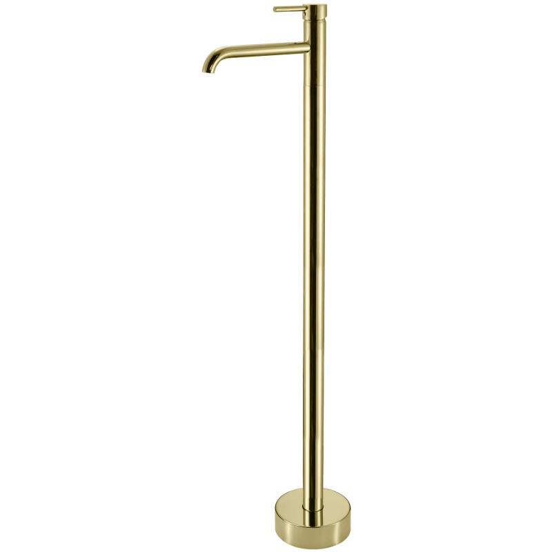 Mexen Rumba volně stojící umyvadlová baterie, zlatá - 73534-50