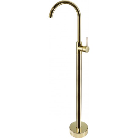 Mexen Alma baterie umyvadlová volně stojící, zlatá - 75034-50
