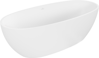 Mexen Torino volně stojící vana z konglomerátu 155 x 78 cm, bílá mat - 57271557800