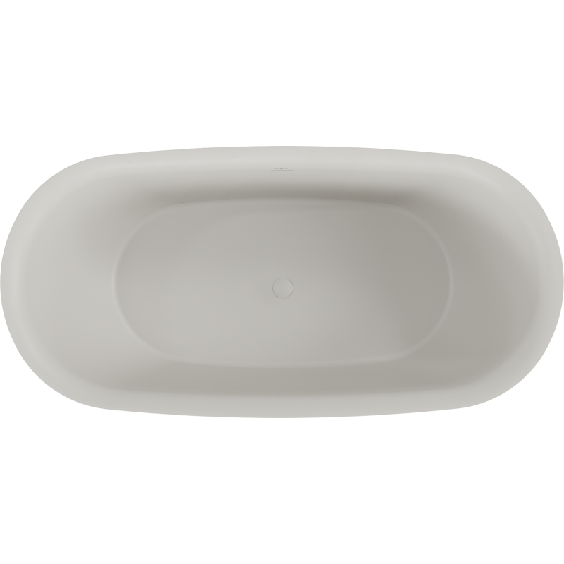 Mexen Siena volně stojící vana z konglomerátu 170 x 80 cm, beton mat - 57291708061