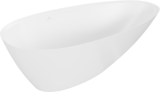 Mexen Milano volně stojící vana z konglomerátu 150 x 82 cm, bílá mat - 57301508500