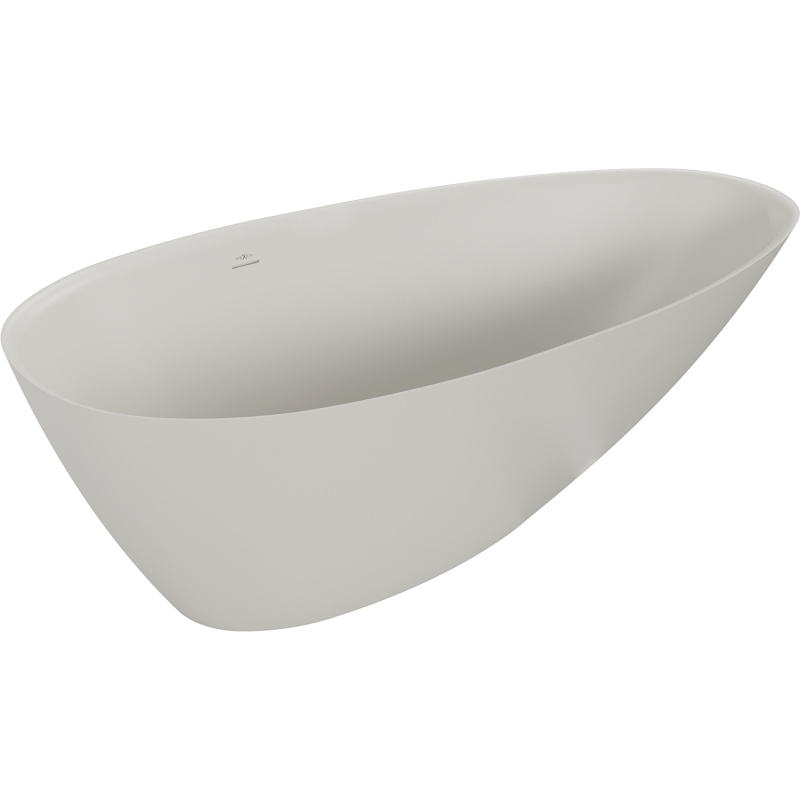 Mexen Milano volně stojící vana z konglomerátu 170 x 86 cm, beton mat - 57301708561