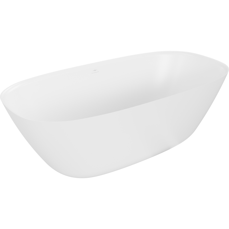 Mexen Como samostatně stojící vana z konglomerátu 150 x 82 cm, bílá matná - 57311508200