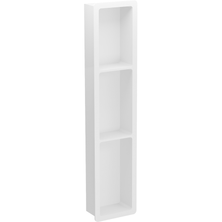 Mexen X-Wall-K vestavěná polička z konglomerátu 93,2 x 20,7 cm, bílá - 1900932010