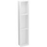 Mexen X-Wall-K vestavěná polička z konglomerátu 93,2 x 20,7 cm, bílá - 1900932010