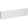 Mexen X-Wall-K výklenková police z konglomerátu 122,7 x 30,7 cm, bílá - 1900123010