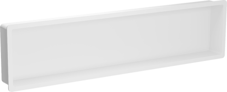 Mexen X-Wall-K výklenková police z konglomerátu 122,7 x 30,7 cm, bílá - 1900123010