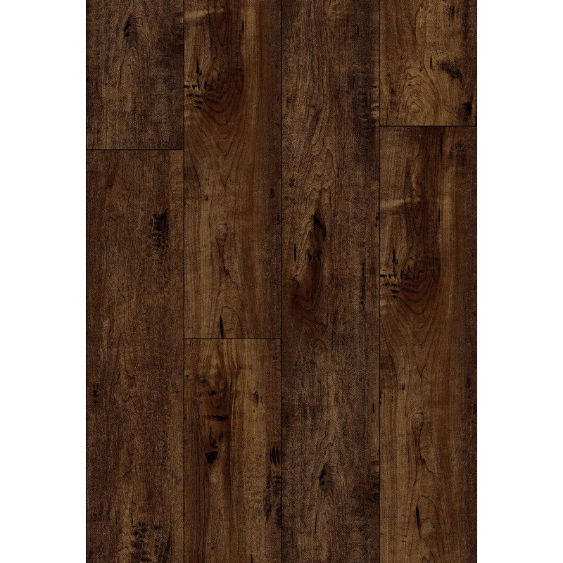 Mexen Boston vinylové panely 1240 x 182 mm SPC 6,5 mm, podklad IXPE 1,5 mm, 4 V-spára, Třešeň - F1060-1240-182-505-4V1-01