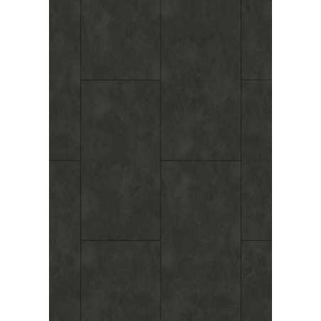 Mexen Steel Black vinylové panely 610 x 305 mm SPC 6,5 mm, podložka IXPE 1,5 mm, 4 V-Fuga, Kámen - F1148-0610-305-505-4V1-90