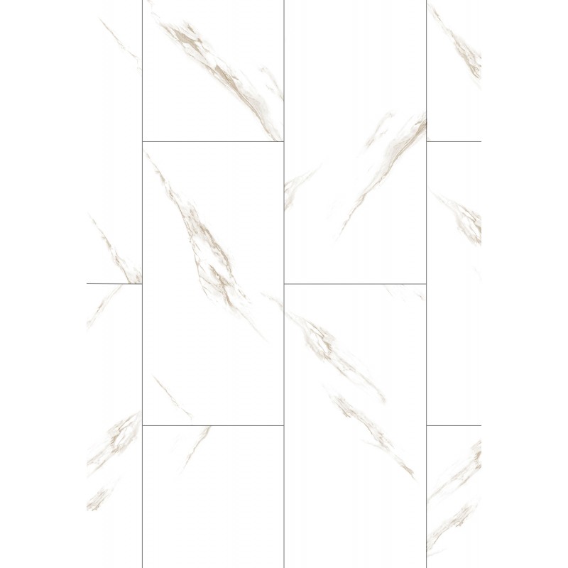 Mexen River White  vinylové panely 610 x 305 mm SPC 6,5 mm, podložka IXPE 1,5 mm, 4 V-drážka, Jazz White