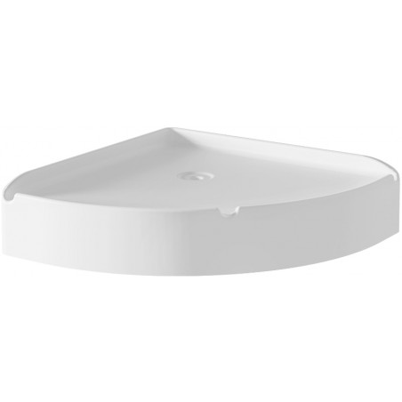 Mexen X-Wall-S rohová nástěnná police SMC 20,5 x 20,5 cm, bílá - 1901202005