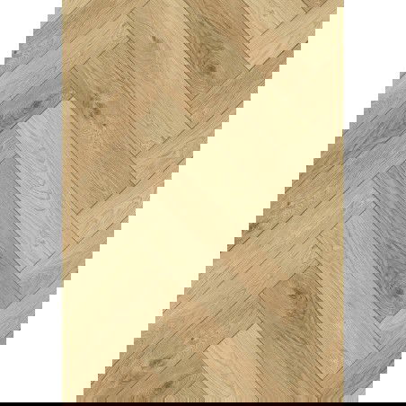 Mexen Anniston vinylové panely chevron 635 x 127 mm SPC 6,5 mm, podložka IPEX 1,5 mm, 4 V-drážka, Dub