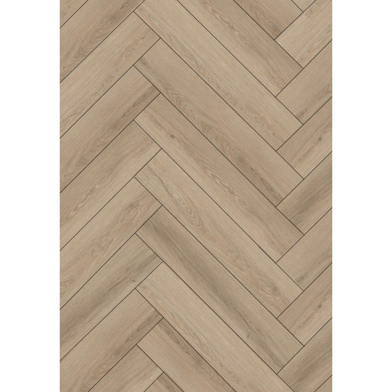 Mexen Palmdale  Vinylové panely rybí kost 635 x 127 mm SPC 6,5 mm, podklad IPEX 1,5 mm, 4 V-spára, Dub