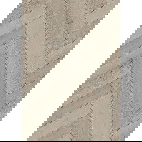 Mexen Wind Cave vinylové panely rybí kost 635 x 127 mm SPC 6,5 mm, podklad IXPE 1,5 mm, 4 V-drážka, Dub