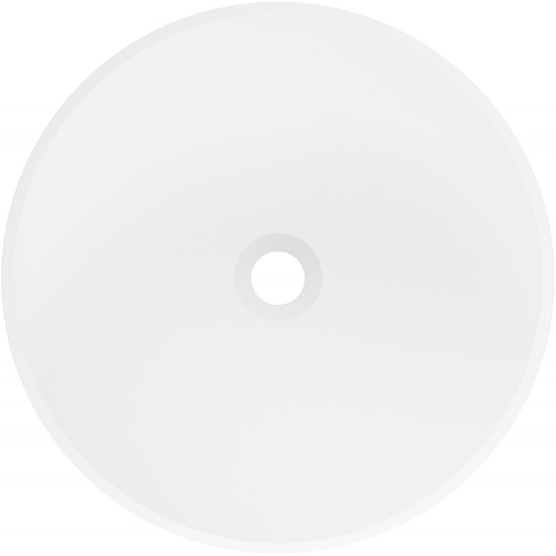 Mexen Ajax-01 volně stojící umyvadlo z konglomerátu 45 x 45 cm, bílá mat - 26504500