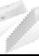 Mexen Belen volně stojící umyvadlo z konglomerátu 45 x 45 cm, bílá mat - 26604500