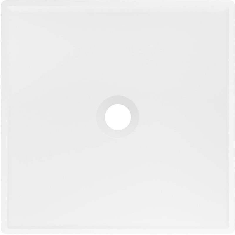 Mexen Xola-1 volně stojící umyvadlo z konglomerátu 40 x 40 cm, bílá mat - 26594000
