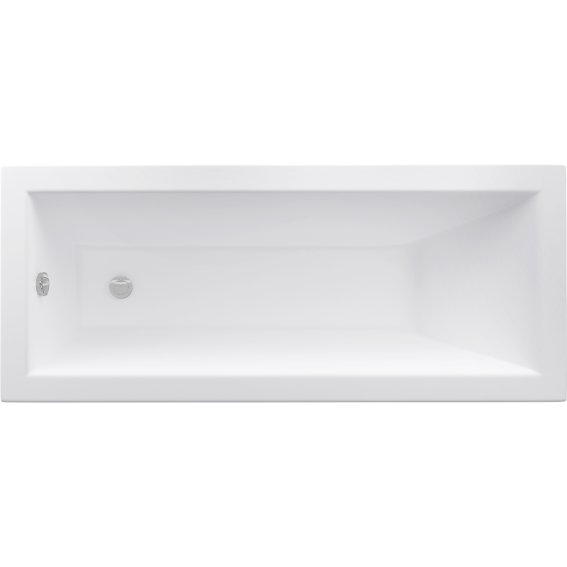 Mexen Cubik obdélníková vana 150 x 70 cm s krytem, bílá - 55031507000X