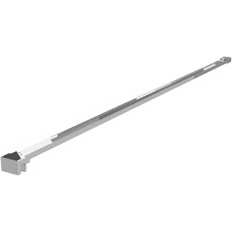 Mexen Uni-P1 rovná vzpěra pro sprchovou stěnu 6–8 mm, chrom - 800-01-01
